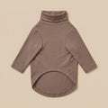 QECUPORA™ Minimal Stretch Dog Turtleneck – Lightweight Pet Base Layer, Soft Long-Sleeve Puppy Shirt for Cool Weather