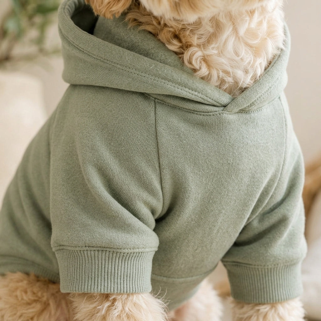 QECUPORA™ Sunday Club Pet Hoodie – Premium Soft Dog Sweatshirt, Casual Puppy Hoodie for Indoor & Outdoor Wear